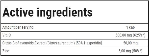Vit.c jaka 500 | Vitamin C 500 mg - 100 kapsula
