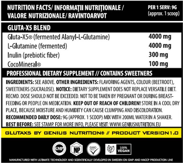 Gluta - x5 - 405 grama