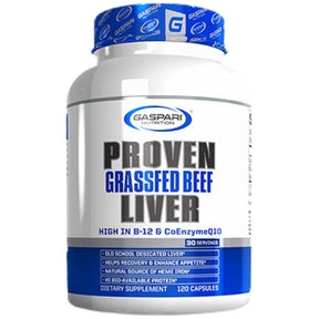 Proven Grassfed Beef Liver - 120 capsules - Nutra Best Europe