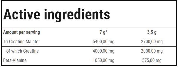 Zlatna jezgra CM3 1300 | Tri -kreatine Malate kape - 90 kapsula