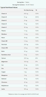 A - Z Multivitamin - 90 tableta