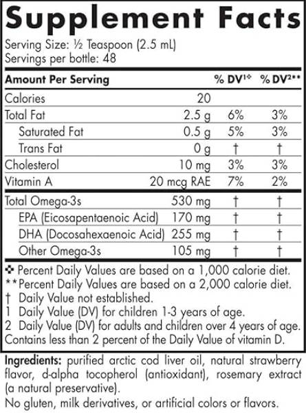 DHA Junior tekućina | 170 mg EPA i 255 mg DHA - 119 ml