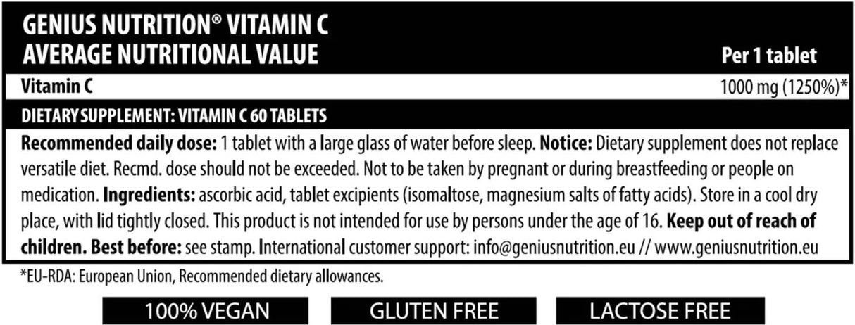 Vitamin C - 60 tableta