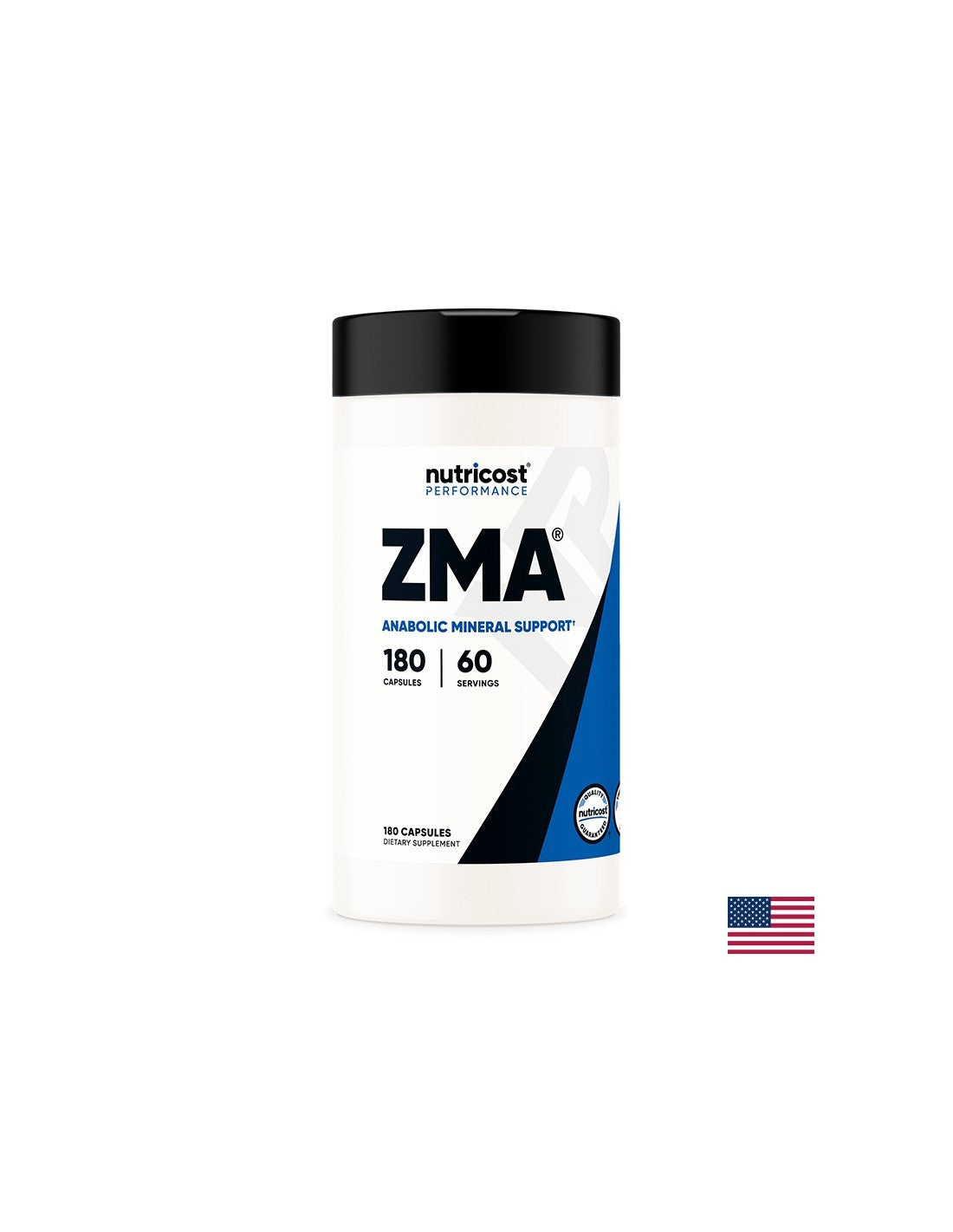 Cink, magnezij i vitamin B6 - ZMA, 180 kapsula <tc>Nutricost</tc>