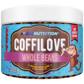 CoffiLove | Whole Arabica Coffee Beans in Milk Chocolate - 300 grams - Nutra Best Europe