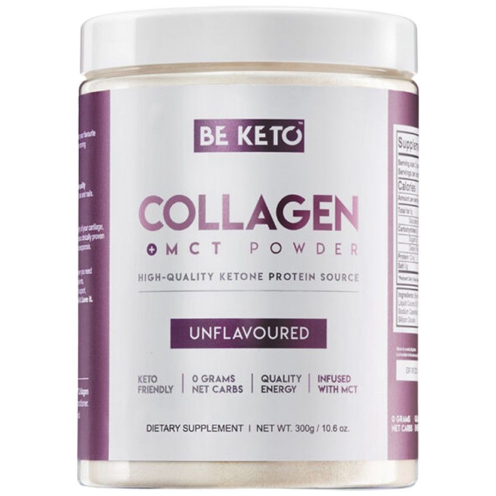 Keto kolagen + MCT prah - 300 grama