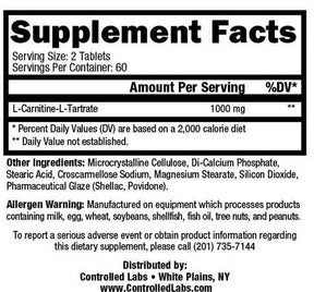 CarnMore 120 Tablets - Nutra Best Europe