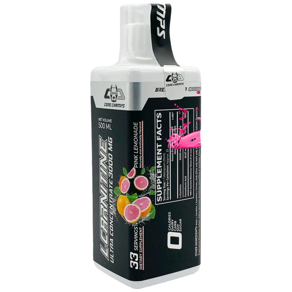 L -karnitina tekućina 3000 mg - 500 ml