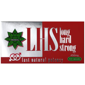 LHS (Long, Hard and Strong Sex) 4 capsules - Nutra Best Europe