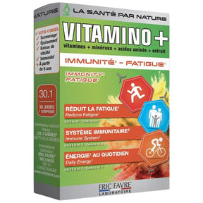 Vitamino+ | Immunity and Fatigue Multivitamin Complex - 30 capsules - Nutra Best Europe