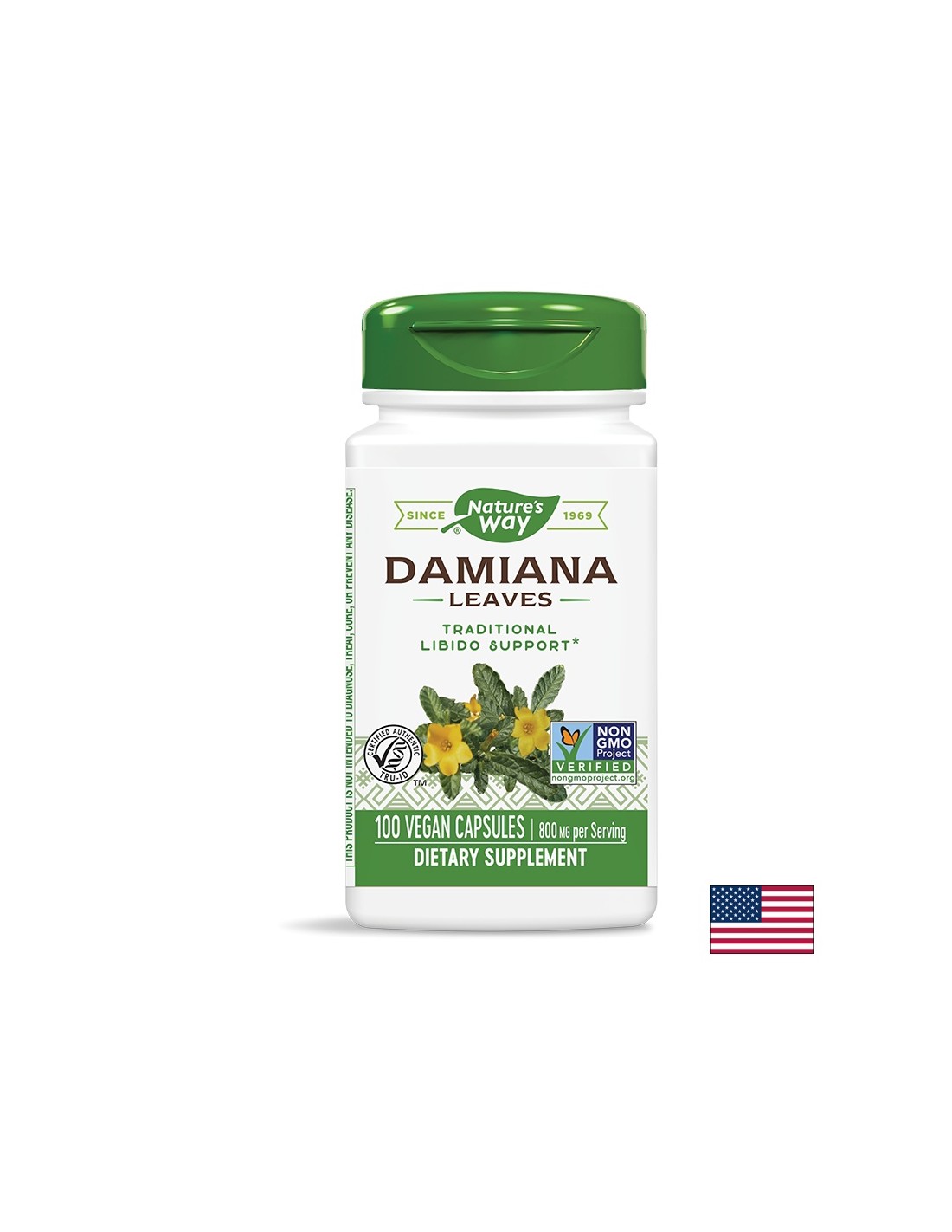 Damiana lišće - 100 kapsula