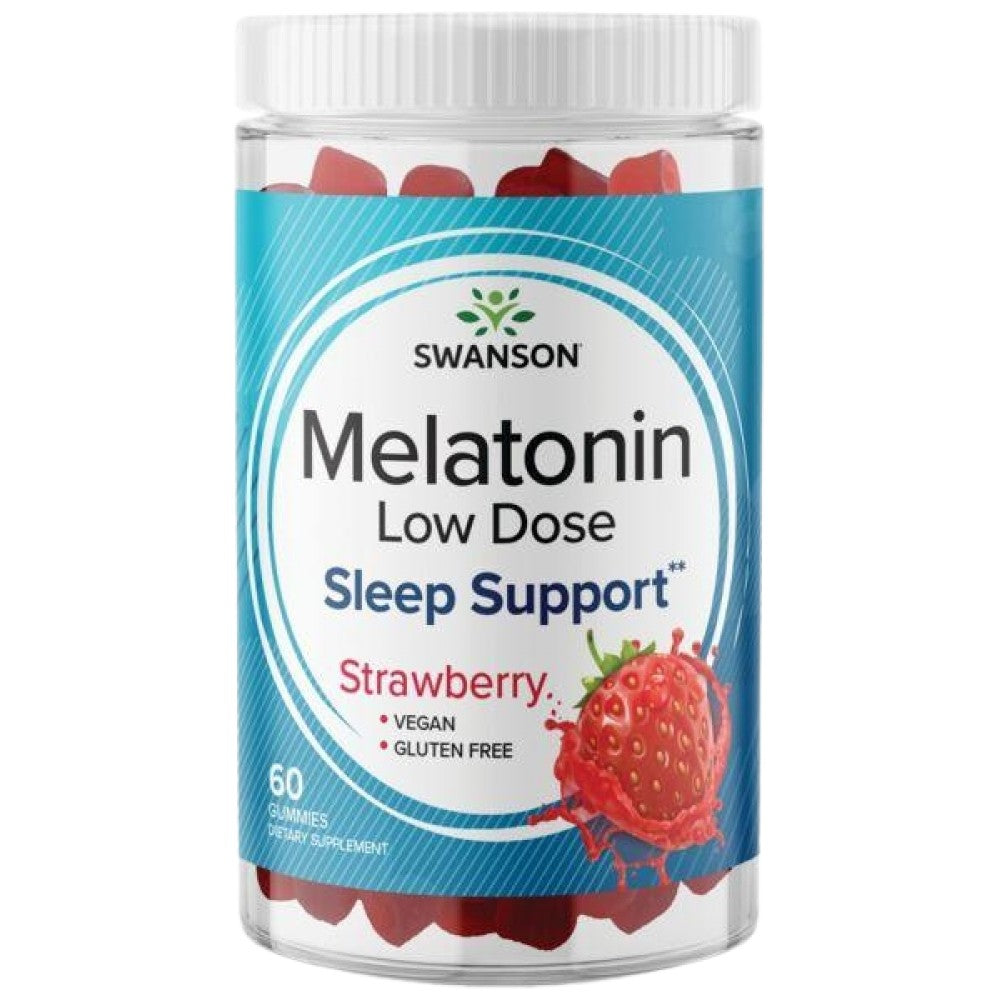 Melatonin niske doze gume 1 mg | Jagoda - 60 tableta za žvakanje