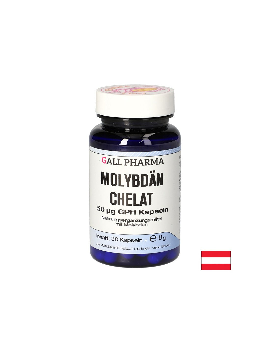 Detoksikacija - molibden (chelate), 30 kapsula