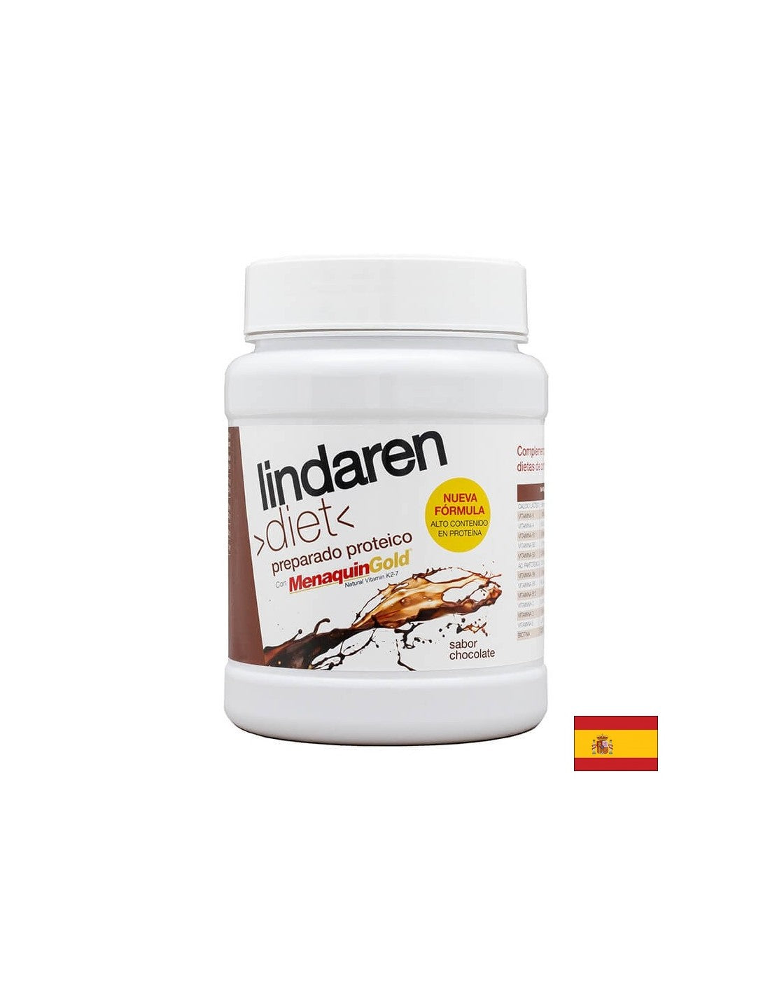 Za iscrpljujuće dijeta za mršavljenje - Lindaren - prehrambena formula s proteinima, vitaminima i kalcijem - u prahu, 225 g s okusom čokolade