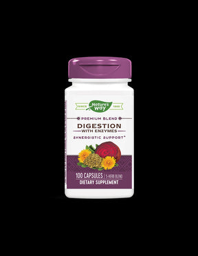 Digestion with Enzymes 450 mg - 100 capsules - Nutra Best Europe