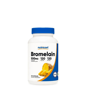 Good digestion - Bromelain, 500 mg x 120 capsules - Nutra Best Europe