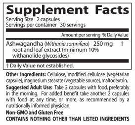Najbolji Ashwagandha 125 mg - 60 kapsula