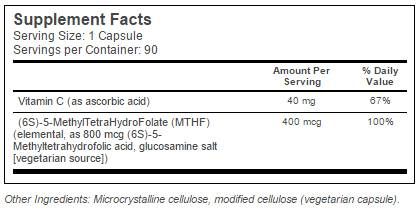 Najbolji potpuno aktivni folat 400 mcg - 90 kapsula