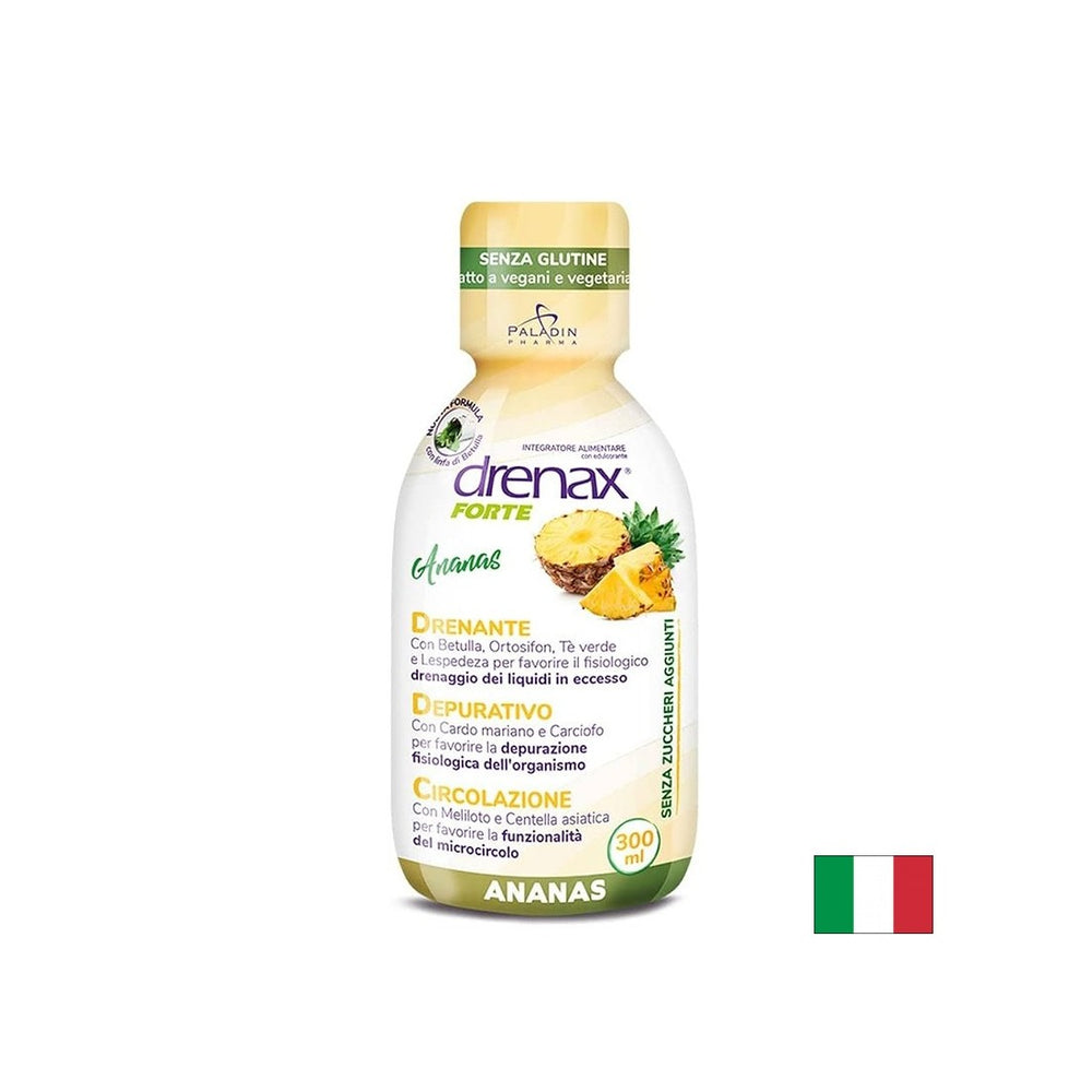 Formula zadržavanja protiv fluida s ananasom - Drenax - Drenax® Forte - biljni diuretik, 300 ml, 10 doza