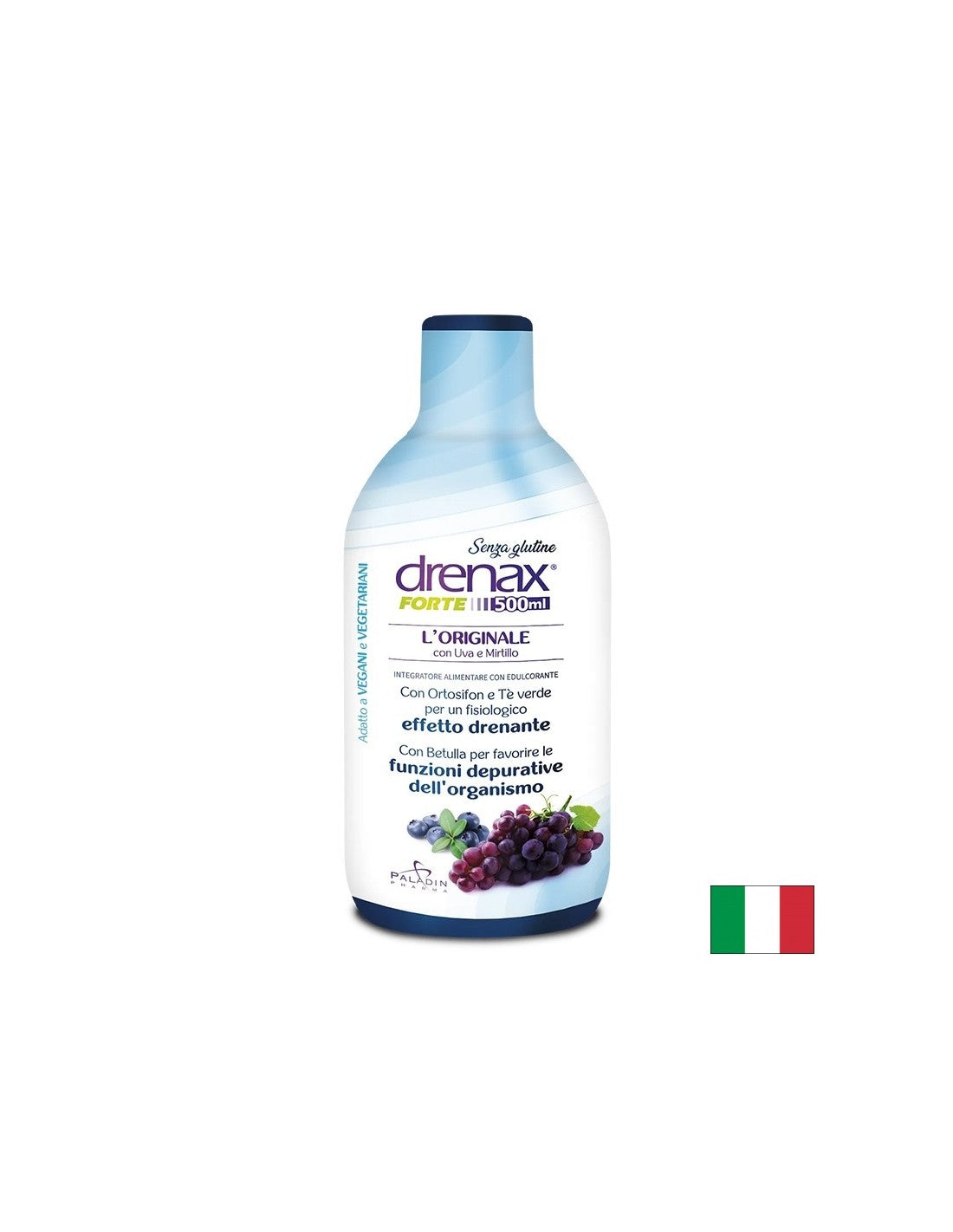 Diuretička formula sa sjemenkama grožđa i borovnice - Drenax - Drenax® Forte, 500 ml, 16 doza