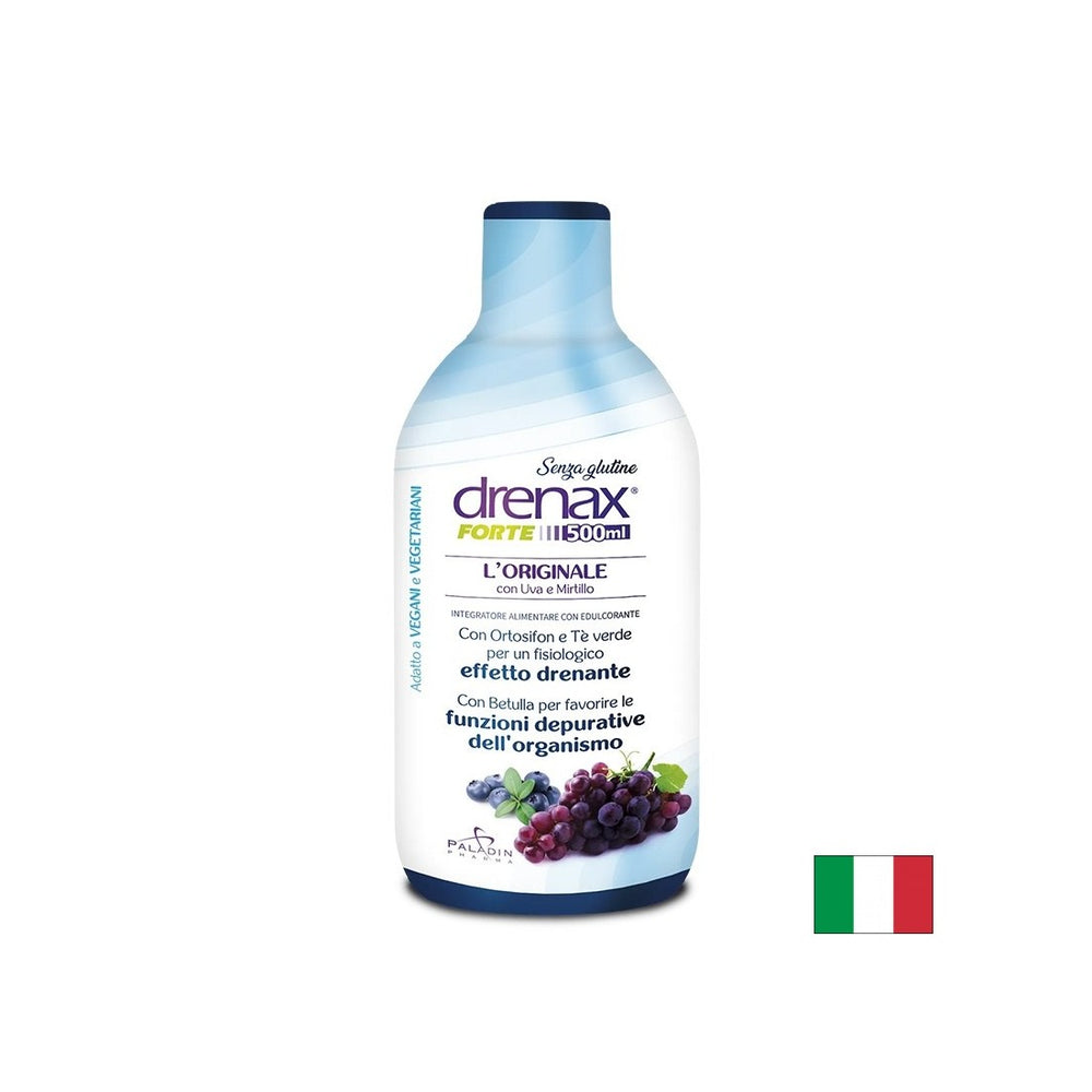 Diuretička formula sa sjemenkama grožđa i borovnice - Drenax - Drenax® Forte, 500 ml, 16 doza