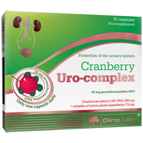 Cranberry Uro Complex - 15 capsules - Nutra Best Europe