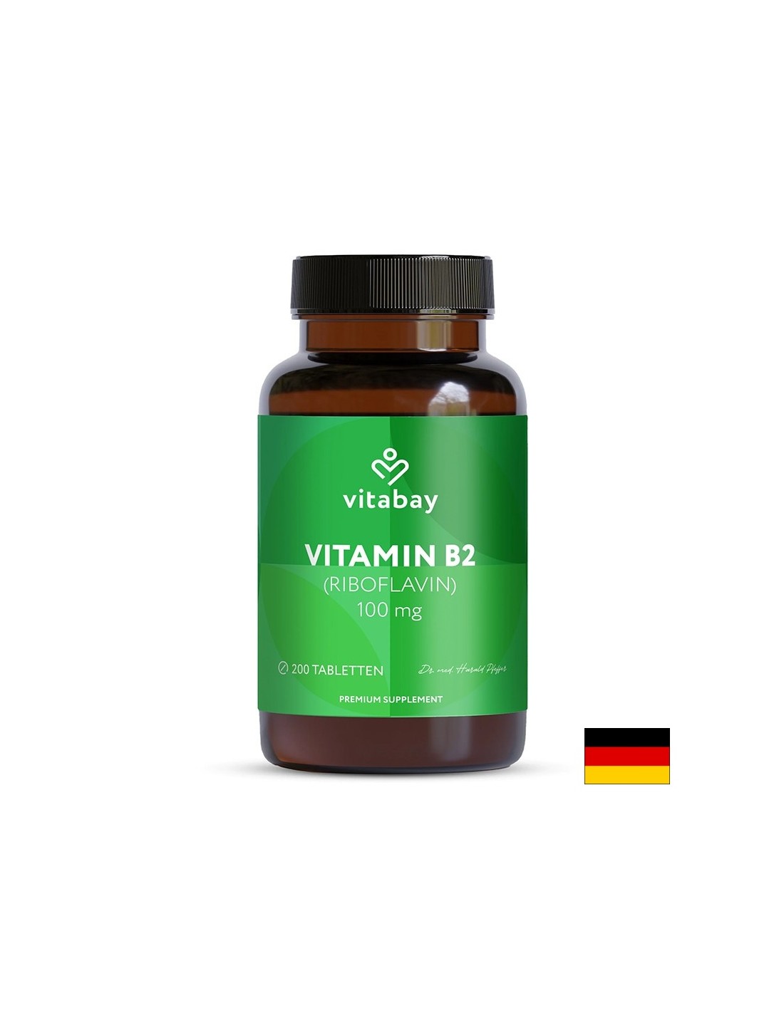 Energija i živčani sustav - vitamin B2 (riboflavin), 100 mg x 200 tableta