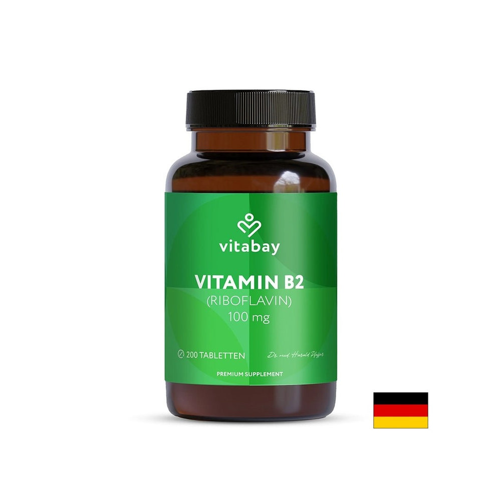 Energija i živčani sustav - vitamin B2 (riboflavin), 100 mg x 200 tableta