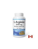 Energy - L-Arginin, 1000 mg x 180 tableta <tc>Natural Factors</tc>