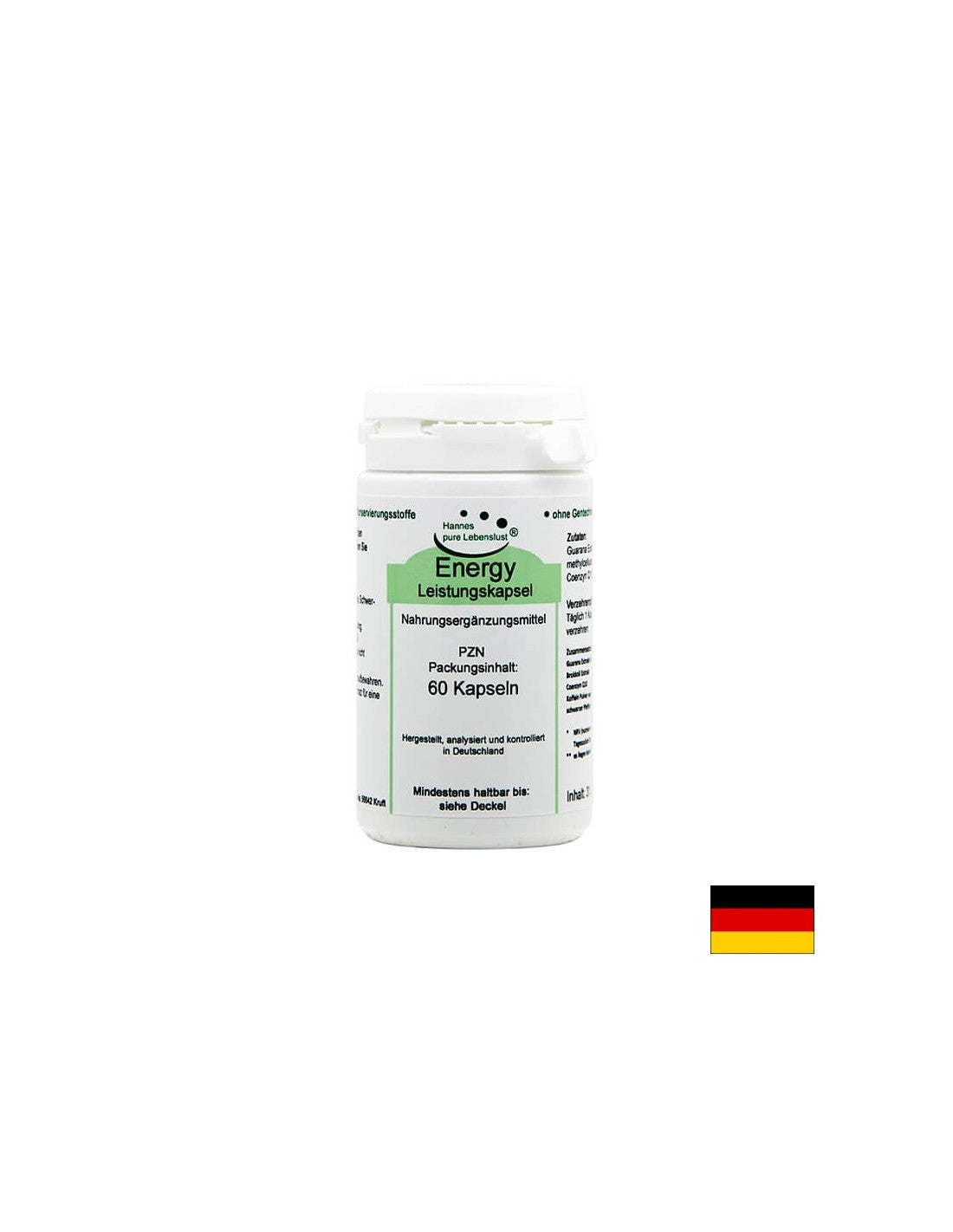 Energy leistungskapsel / energetska formula, 60 kapsula el compa
