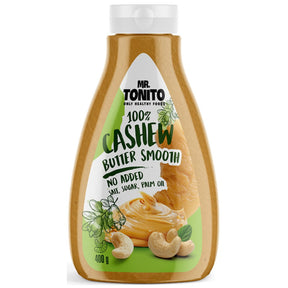Mr. Tonito / Cashew Butter Smooth 400 grams - Nutra Best Europe