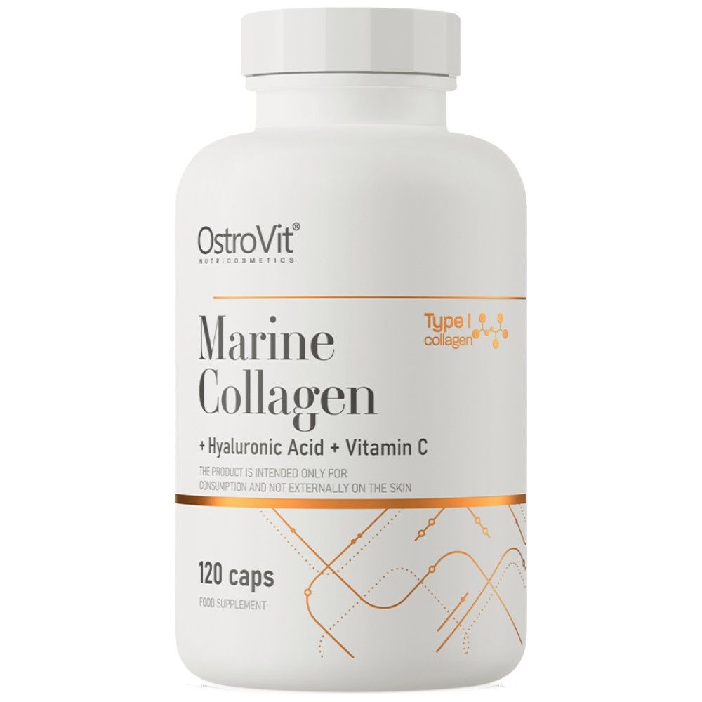 Morski kolagen / + hijaluronska kiselina i vitamin C - 120 kapsula