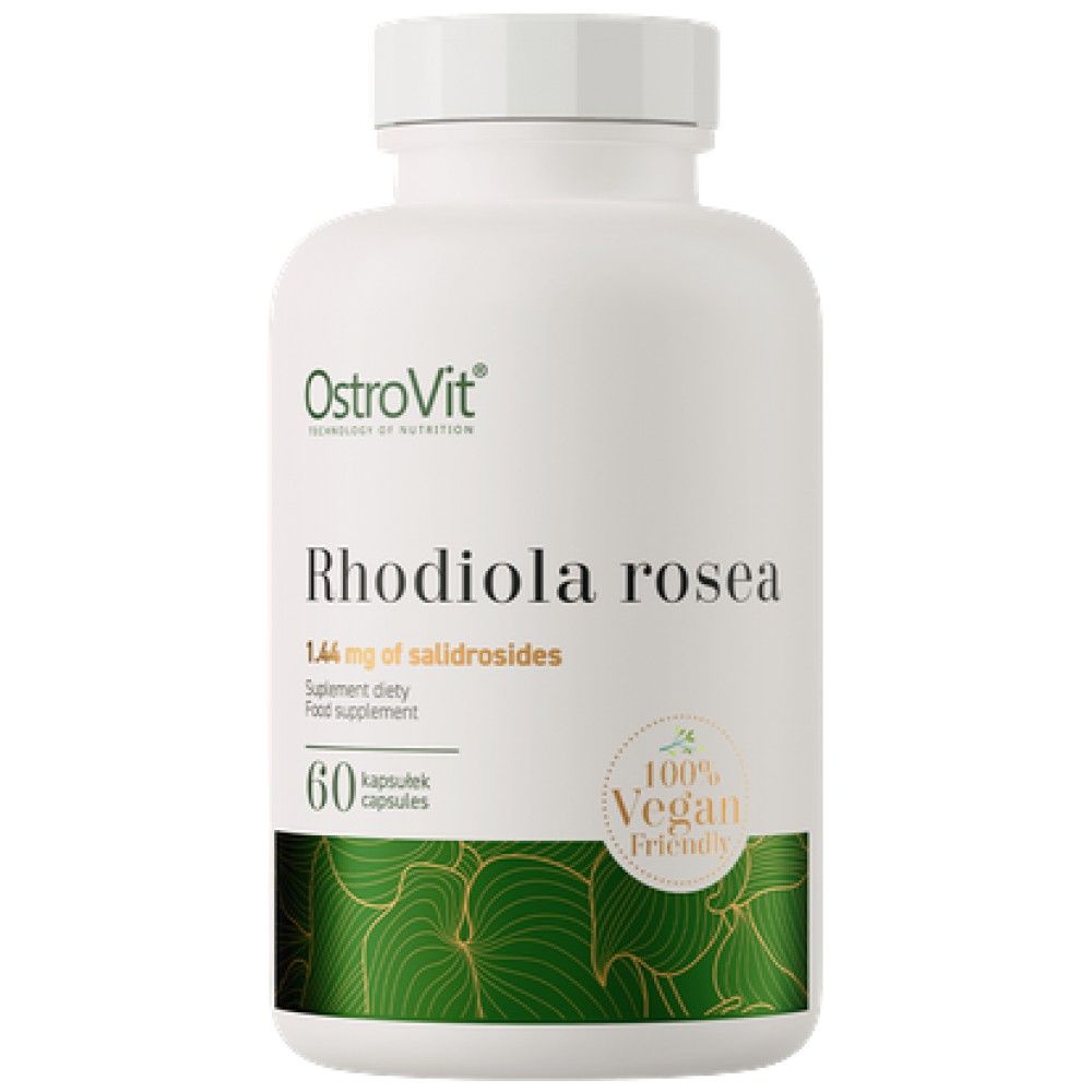 Rhodiola rosea 144 mg | Vege - 60 kapsula