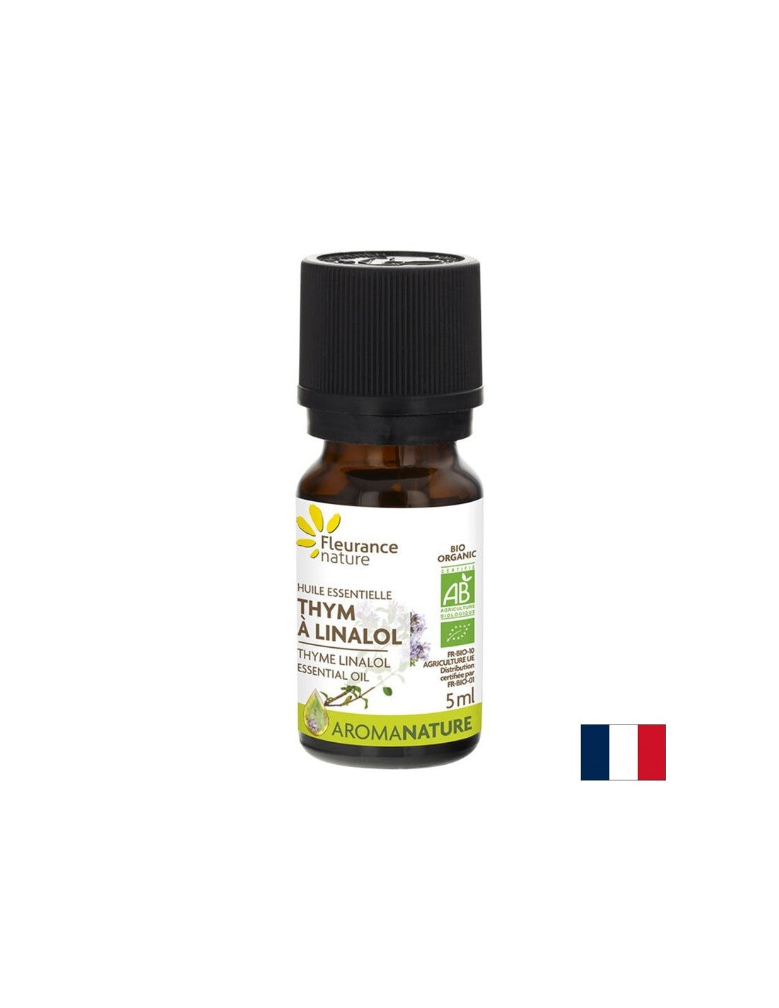 Eterično ulje timijana s linaloolom, organski, 5 ml