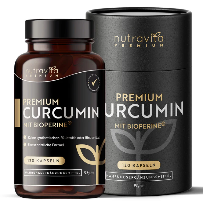 Premium kurkumin 95% kurkuminoidi s bioperinom® - 120 kapsula