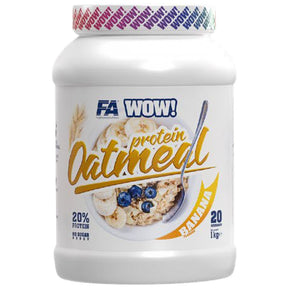 WOW! Protein Oatmeal | 20% Protein - No Sugar Added - 1000 grams - Nutra Best Europe