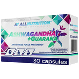 Ashwagandha + guarana | Anti stres, fokus i energija - 30 kapsula