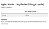 L -arginin 1500 - 120 kapsula