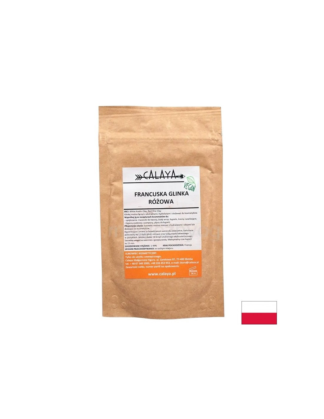 Francuska ružičasta glina, 100 g