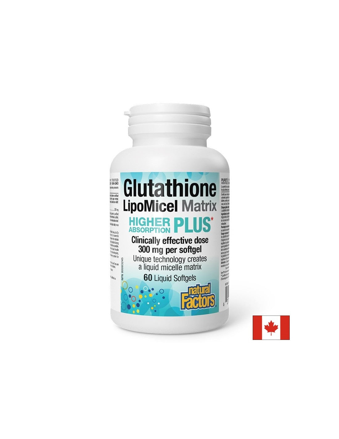 Glutation lipomicel matrica 300 mg - 60 gel kapsula