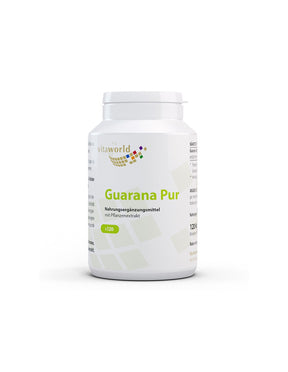 Fat burning and more energy - Guarana, 120 capsules - Nutra Best Europe