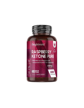 Fat Burning - Raspberry Ketones, 1200 mg x 180 capsules Weight Worl - Nutra Best Europe