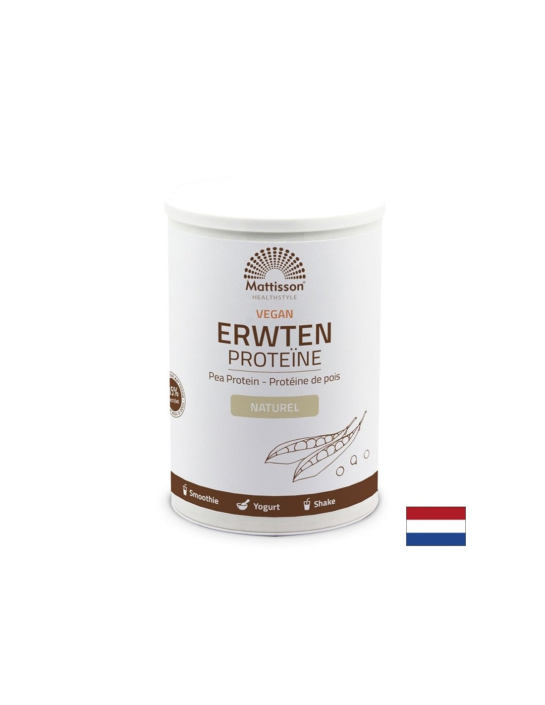 Izolat proteina graška, 350 g praha <tc>Mattisson Healthstyle</tc>