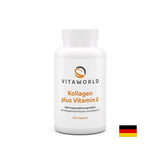 Njega kosa, kože i zglobova - kolagen (goveda) 500 mg + vitamin E, 100 kapsula