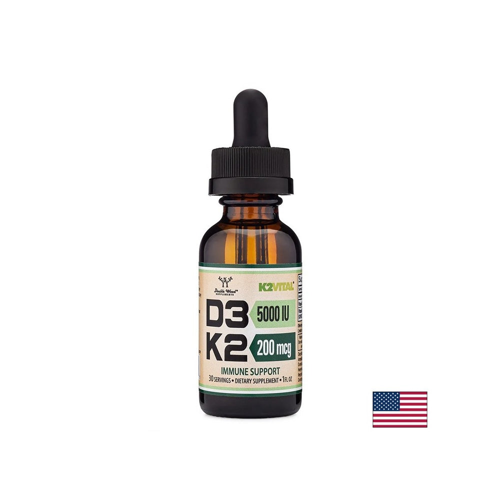Njega kosti - vitamin D3 5000 IU + K2 200 µg, kapi, 29,6 ml