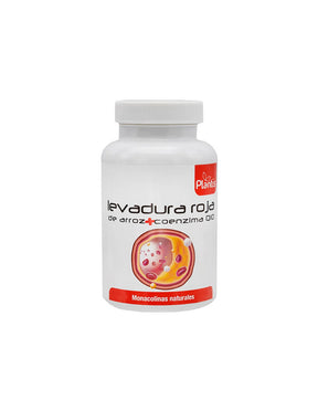 Red rice extract and coenzyme Q10 - Levadura roja Plantis® - cholesterol control and healthy heart, 120 capsules - Nutra Best Europe