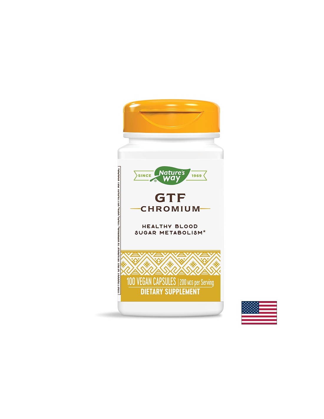 GTF Chromium 200 mcg - 100 kapsula