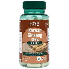 Korean Ginseng 1500 mg - 90 capsules - Nutra Best Europe