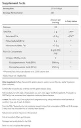 Ultra Omega 3 | Riba želatinski softgels - 180 softgels