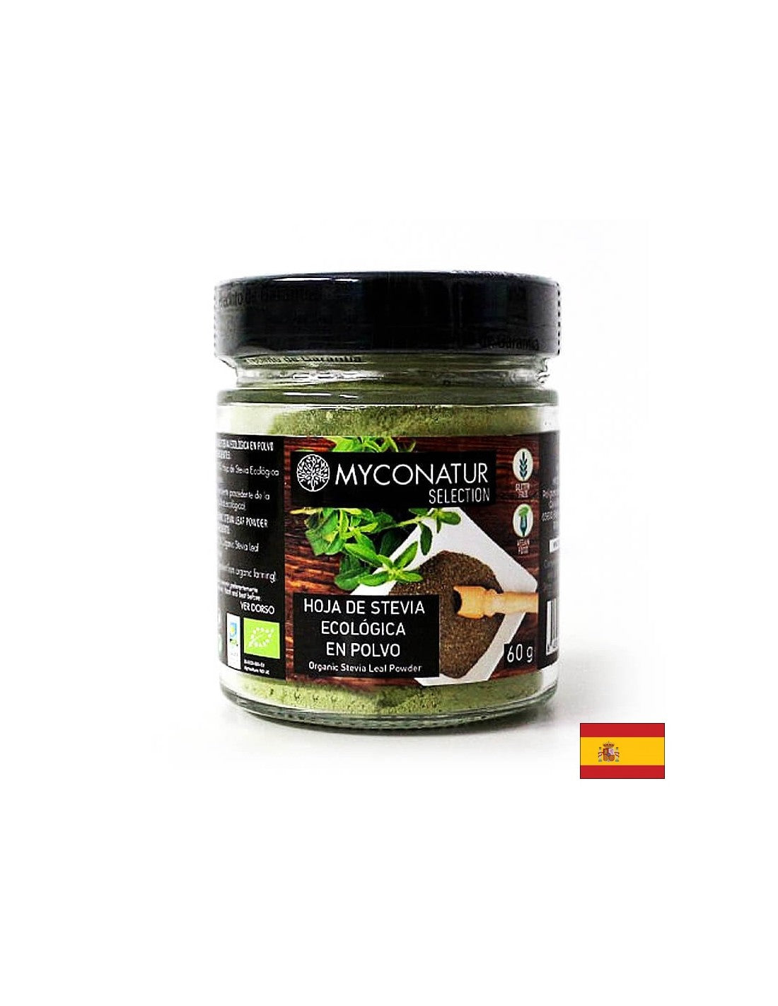 Hoja de stevia, Bio - Organski listovi stevije (u prahu), 60 g <tc>Myconatur</tc>